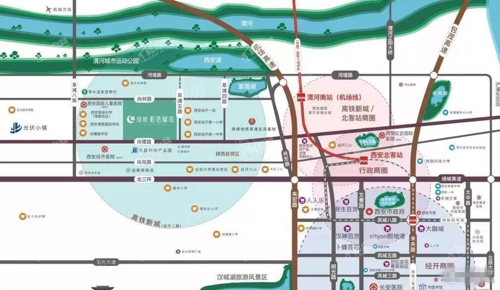 绿城·桂语蘭庭位置图