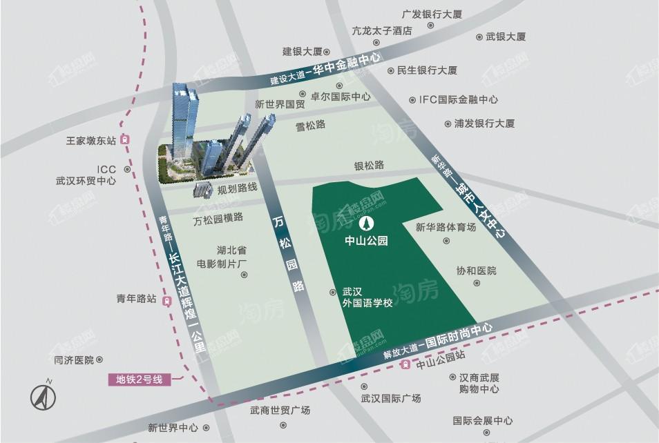 中海万松九里位置图