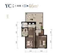 西江月2室2厅1卫