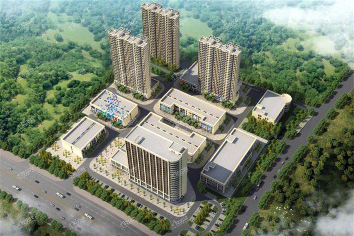江北时代广场效果图