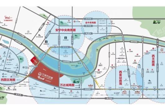 兰州万达城位置图