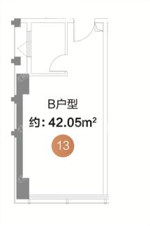润和国际广场1室1厅1卫