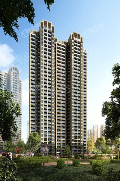 百瑞景中央生活区效果图