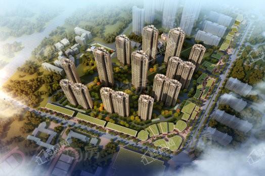 百瑞景中央生活区效果图