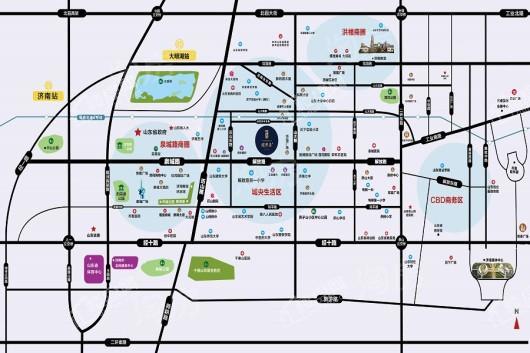 中建孚悦中心位置图