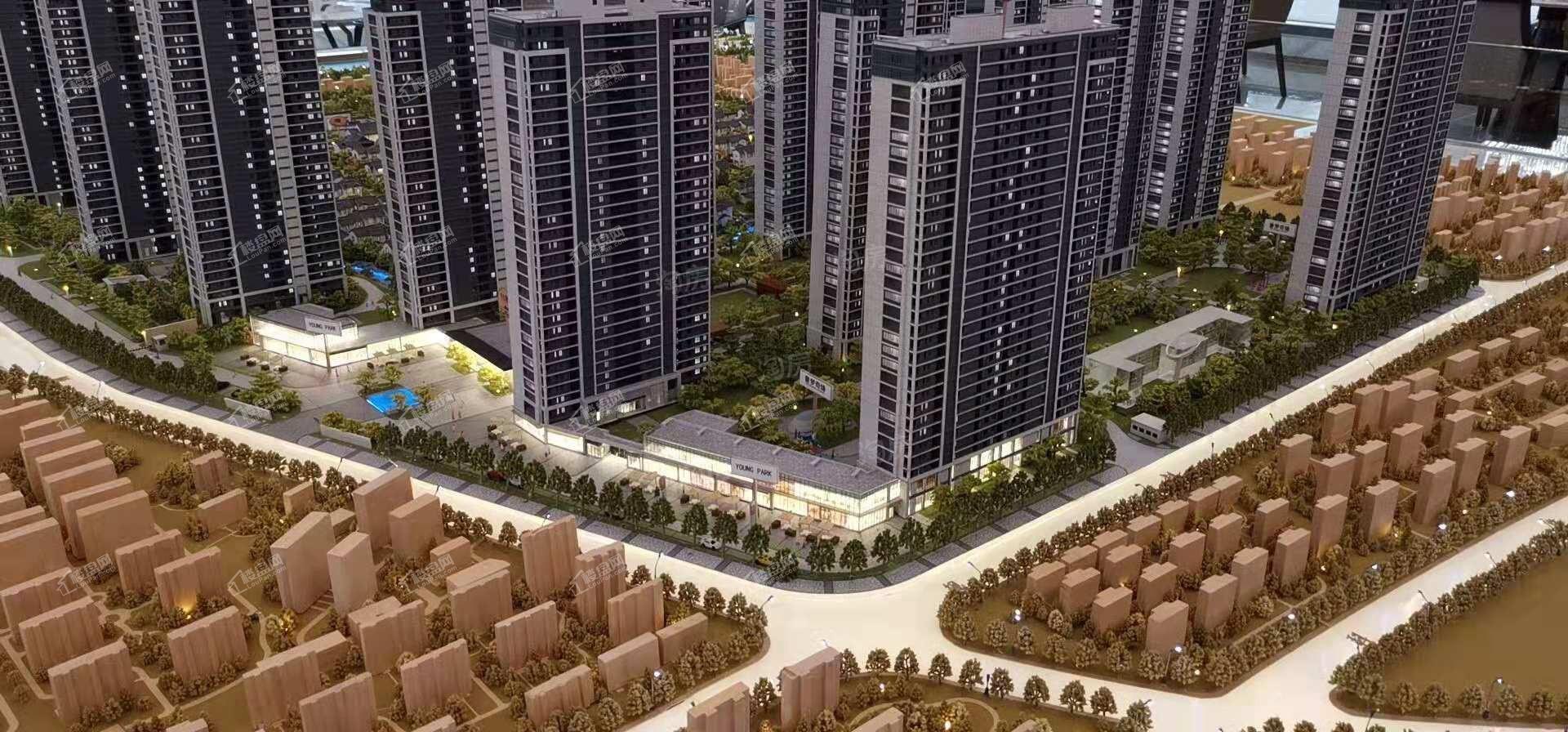 南湖明月实景图