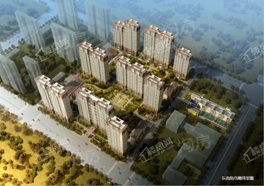 中铁诺德春风和院效果图