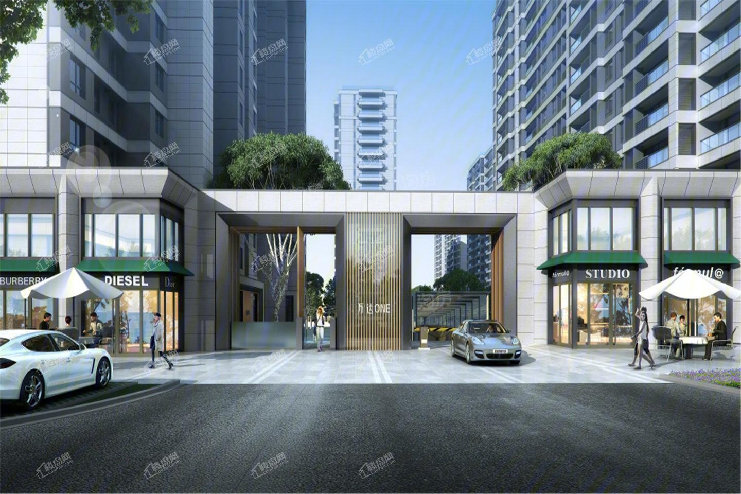 阳逻万达广场御江效果图