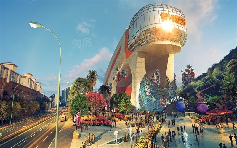 亨特碧桂园云涧溪山效果图