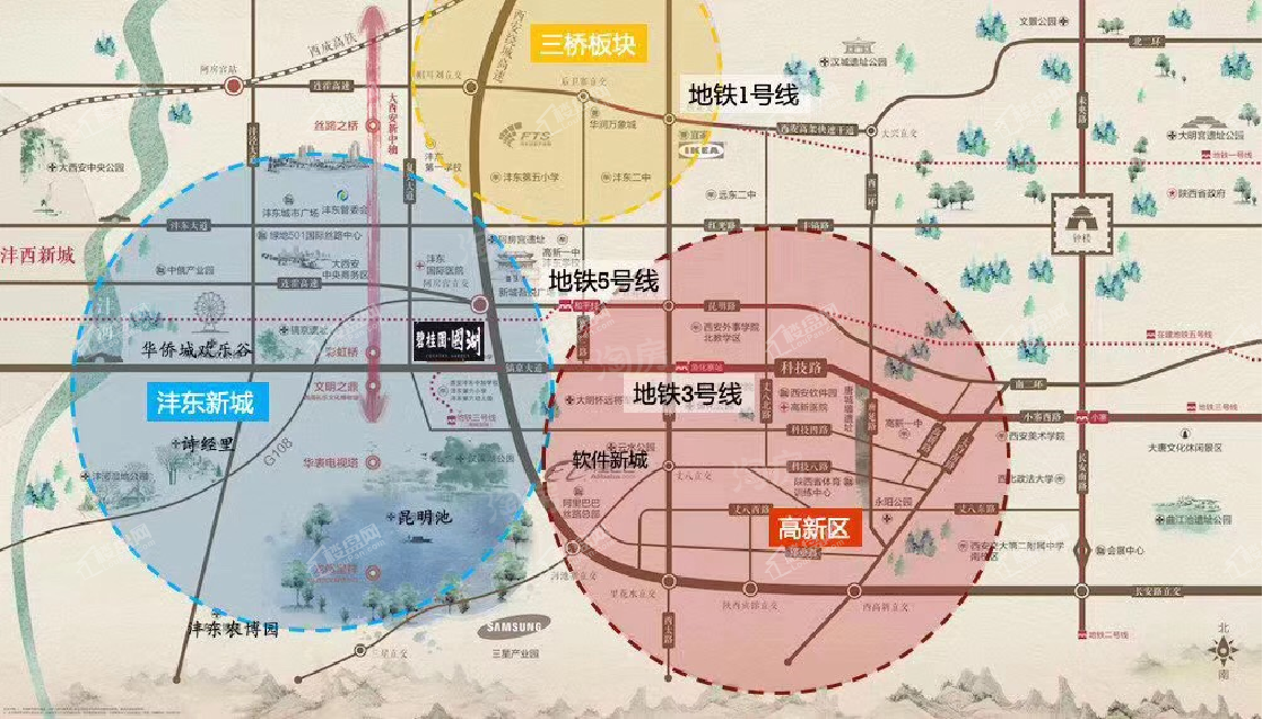 碧桂园·国湖位置图