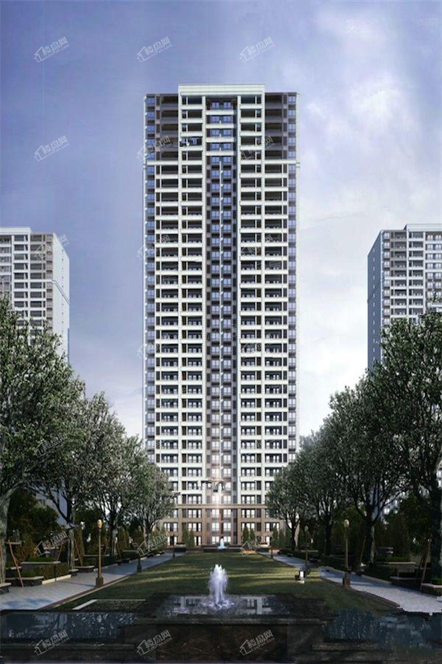 绿地悦滨江效果图