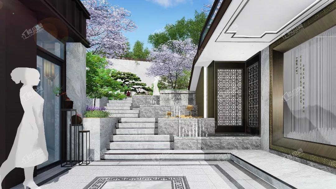 中国铁建花语岭南效果图