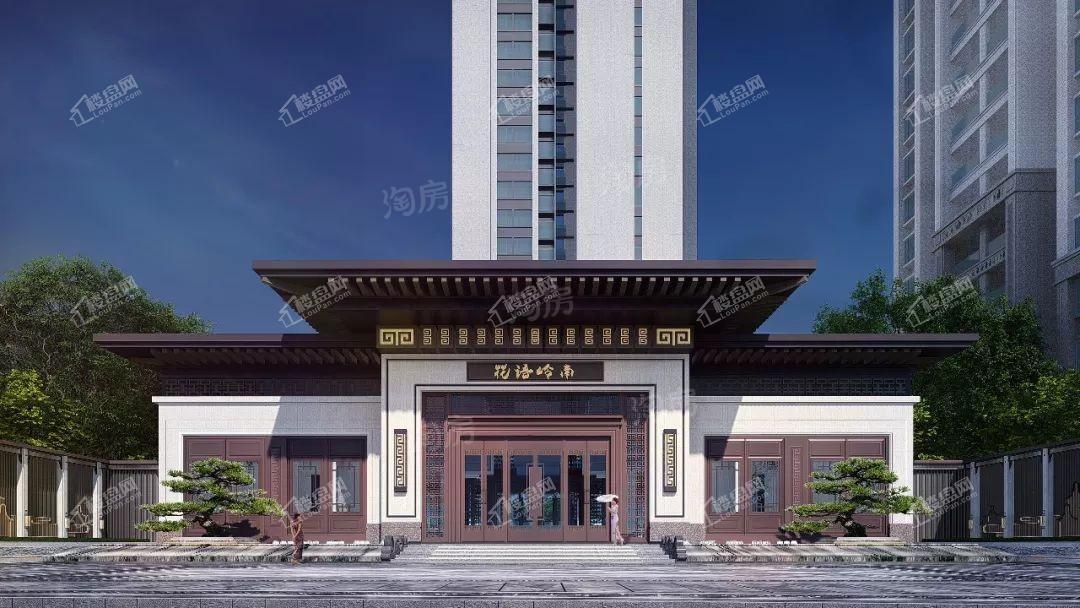 中国铁建花语岭南效果图