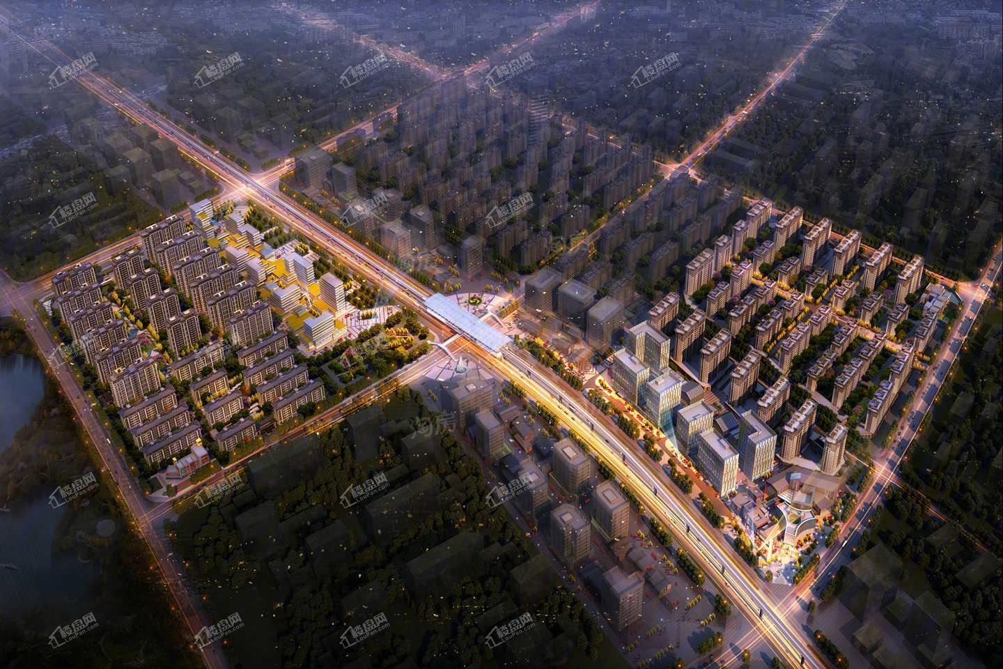 北辰蔚蓝城市效果图