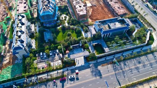 美的合景·公园天下实景图