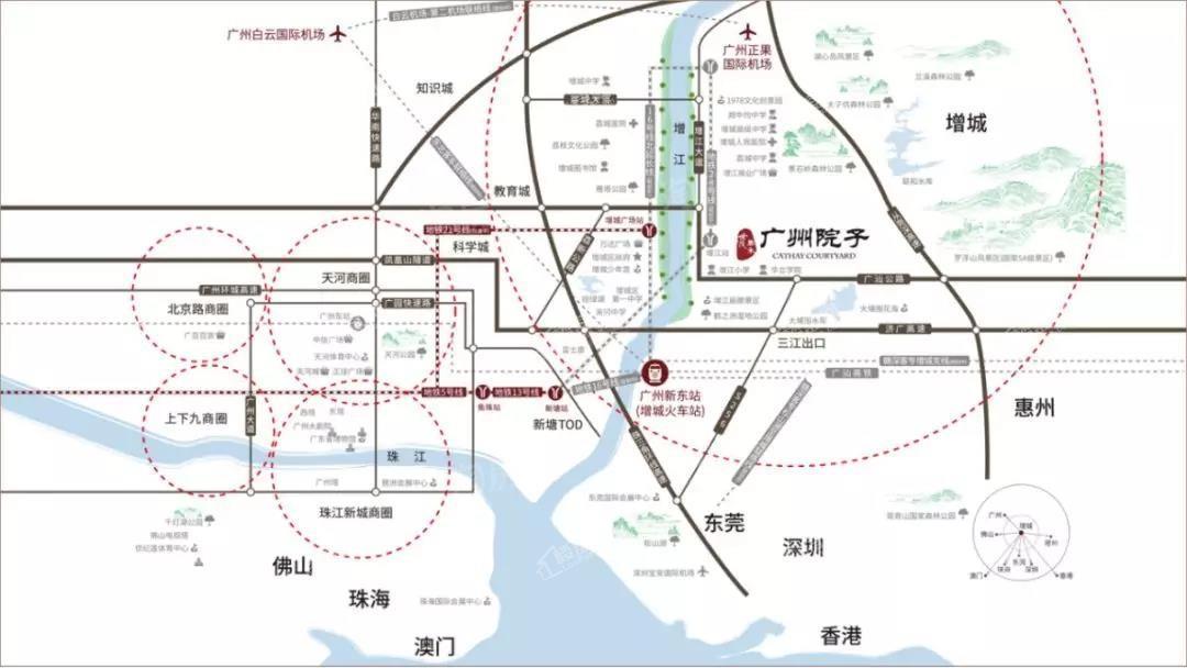 世茂泰禾广州院子位置图