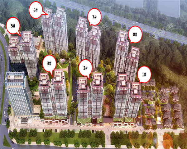 路桥壮美山湖效果图