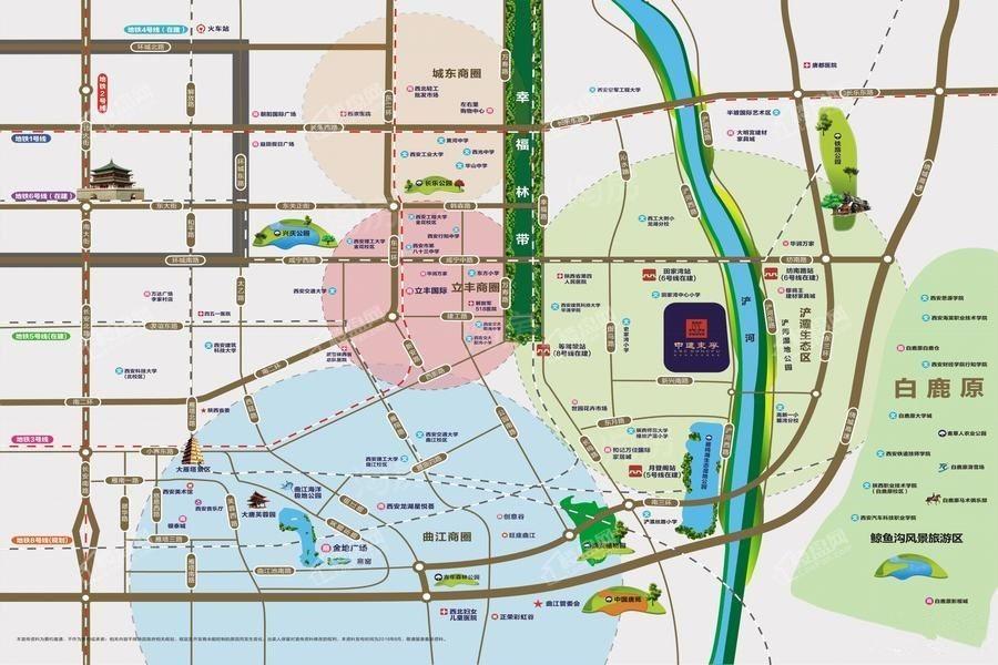 中建锦绣天地位置图