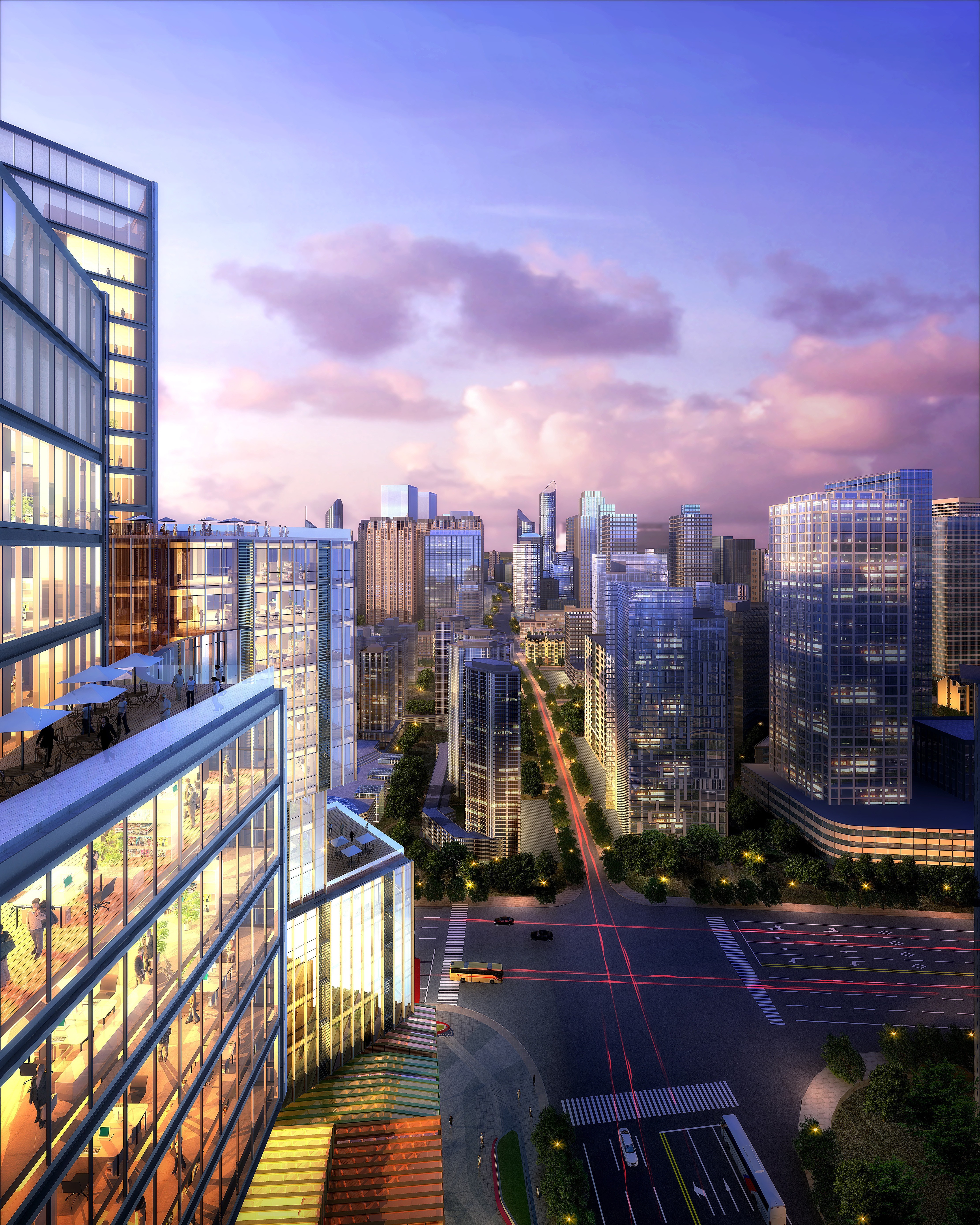 云玺天街效果图