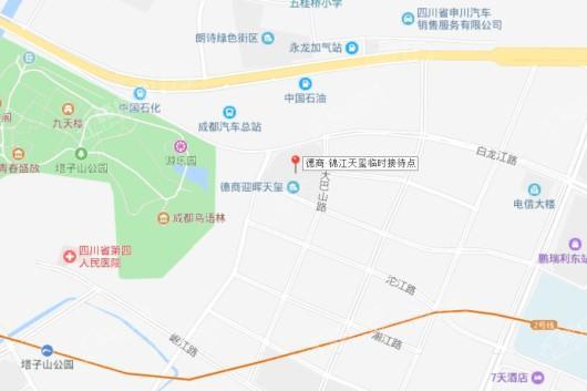 德商锦江天玺项目位置图