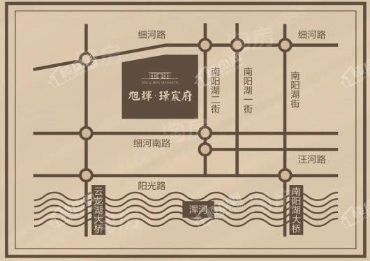 旭辉璟宸府位置图