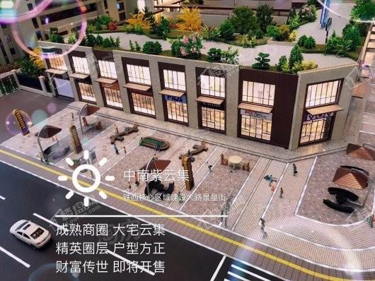 中南紫云集实景图
