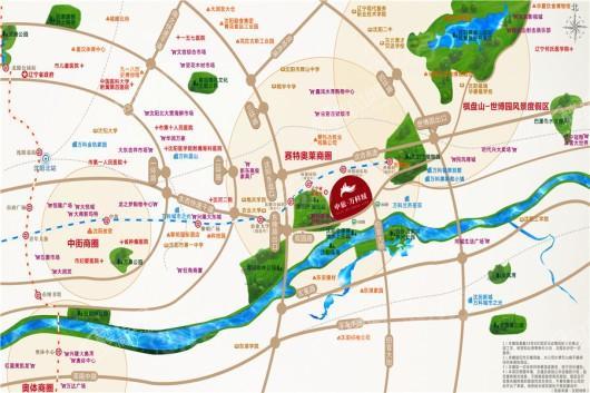 中旅万科城位置图