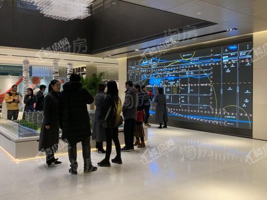 绿城明月滨河实景图