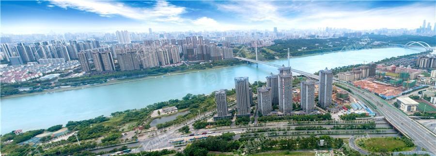 汉军冠江台实景图
