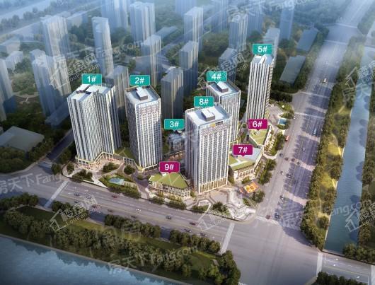 绿地云都会效果图
