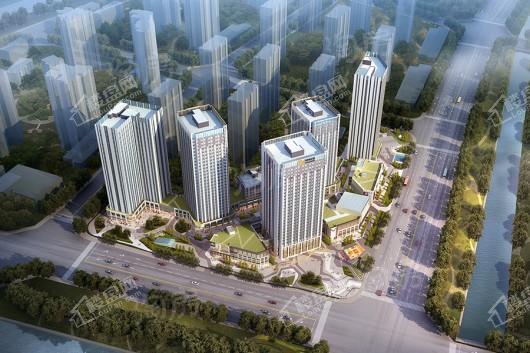 绿地云都会效果图