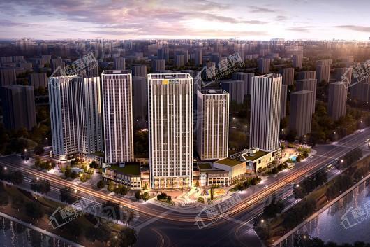 绿地云都会效果图