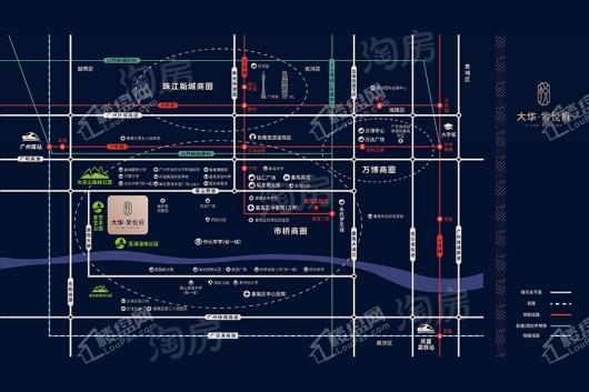 大华·紫悦府位置图