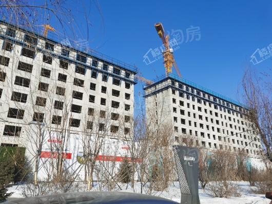 万科翡翠滨江实景图