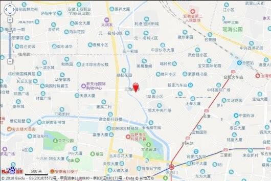 金大地天元府位置图