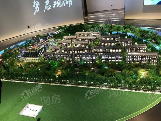 首开·熙悦观湖实景图