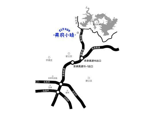 万科弗农小镇位置图