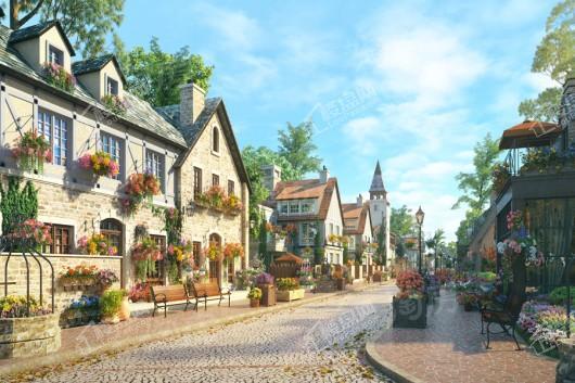 万科弗农小镇效果图