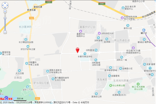长郡旁牛津街位置图
