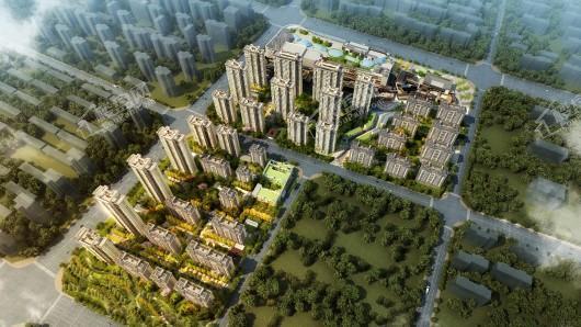 新城吾悦广场效果图