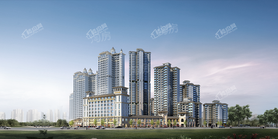汉军冠江台效果图