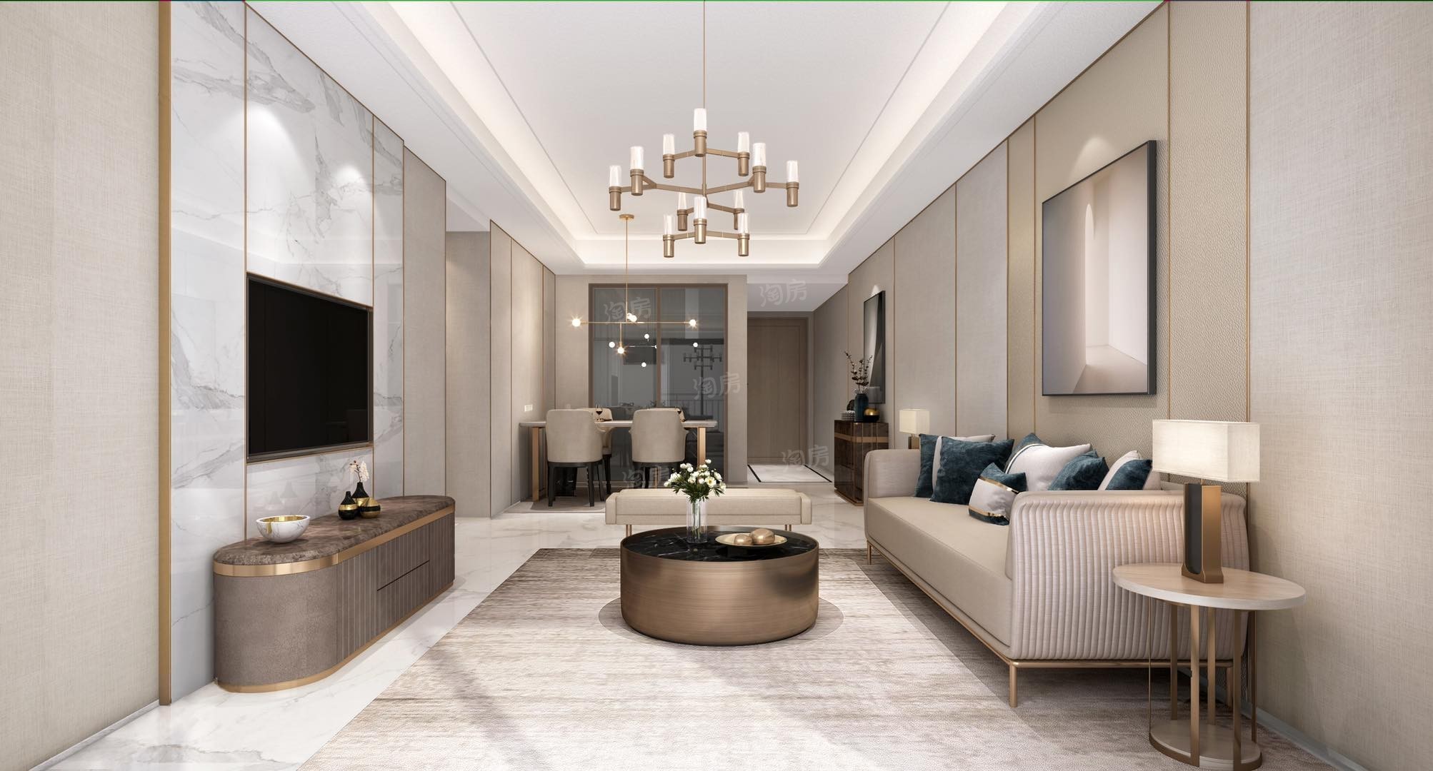 中海熙园样板间