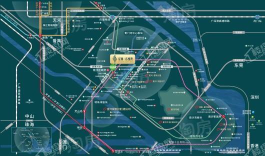 星河·东悦湾位置图