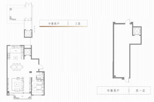 建业新筑中叠西户3层 4室2厅3卫2厨