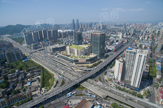 长沙西中心实景图