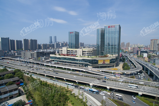 长沙西中心实景图