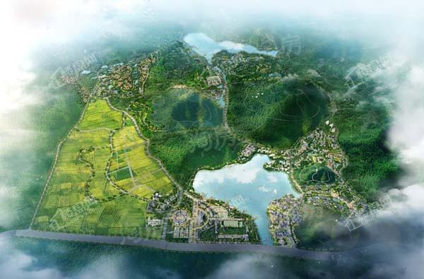 南国乡村·农村综合旅游景区效果图