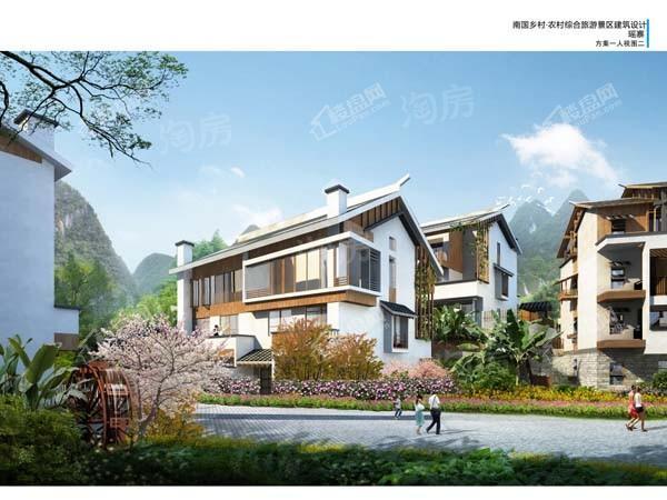 南国乡村·农村综合旅游景区效果图