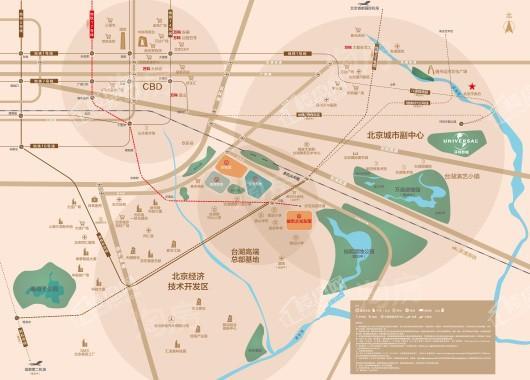 城市之光·东望位置图