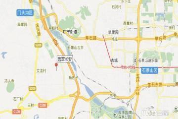中国铁建万科翡翠长安位置图